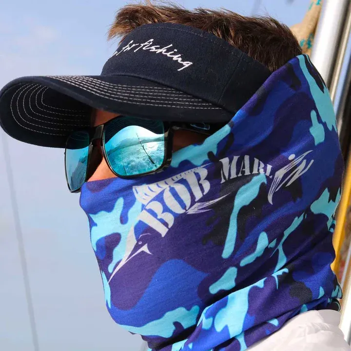 Face Shield Bob Camo Blue