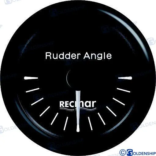 RUDDER ANGLE 0/190º R-L BLACK