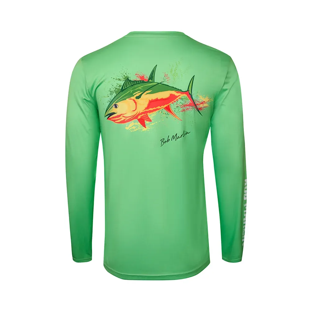 Performance Shirt Rasta Tuna Green