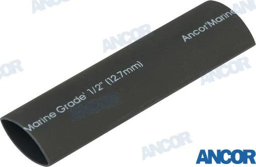 HEAT SHRINK TUBE BLACK 3"