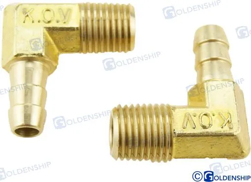 RACOR 90º NPT 1/4 X 5/16  (PACK DE 2)