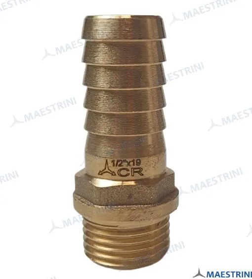 HOSE TAIL 1/2'' X 19 M. BRASS CR