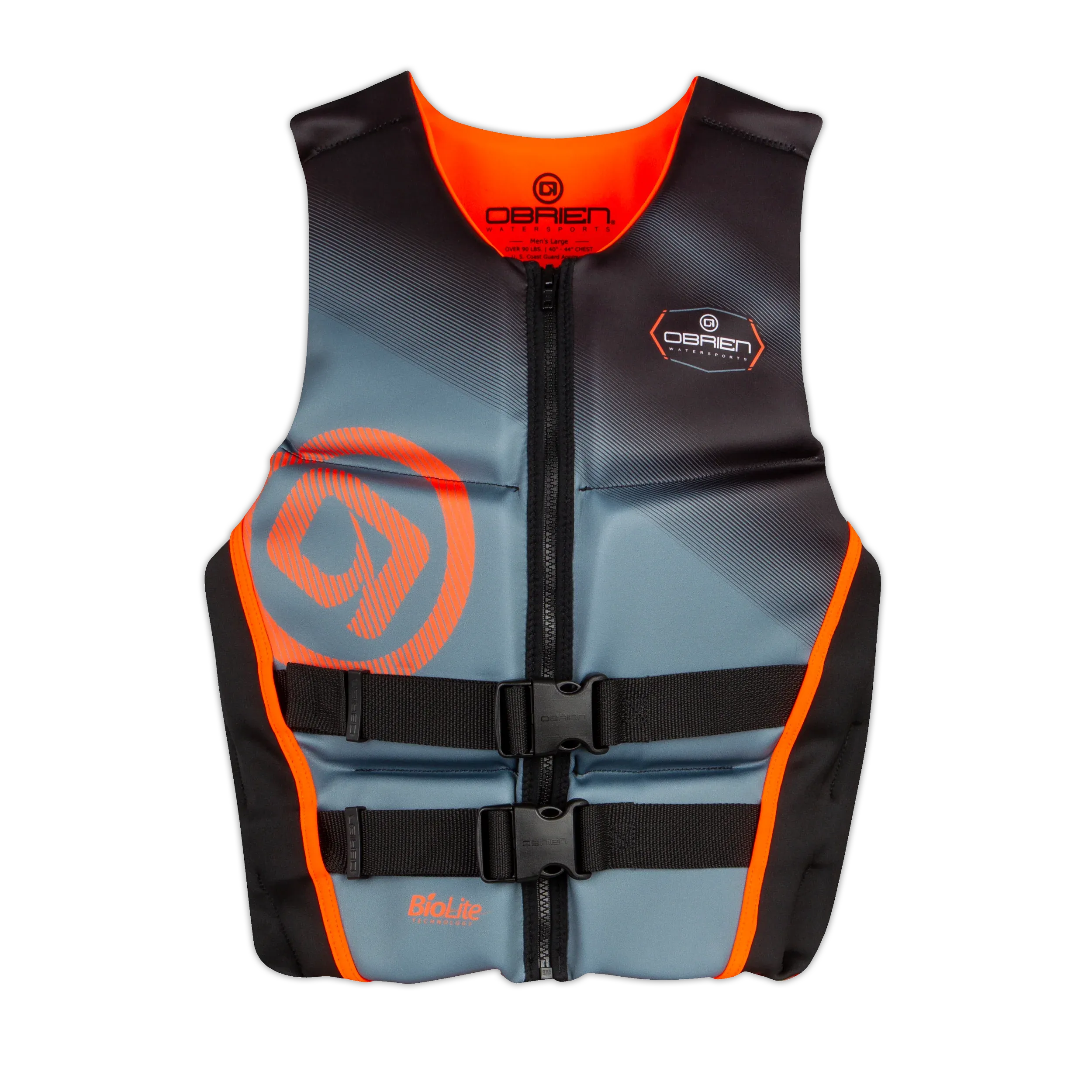 O'Brien Men's Flex V-Back LTD Life Jacket - Orange