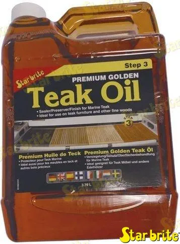 PREMIUM GOLDEN TEAK OIL 1 GAL.