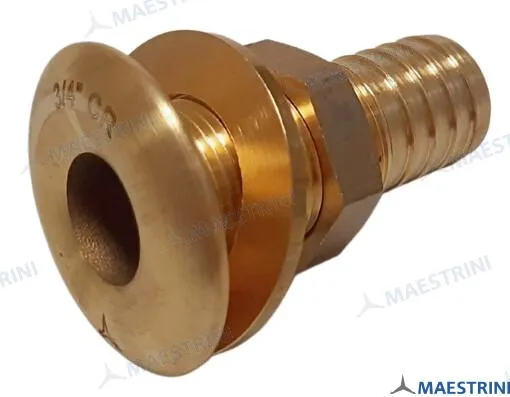 THROUGH HULL 3/4'' BRASS CR 