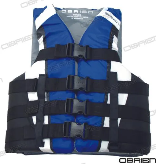 4B ADJ. CE NYLON VEST BLUE - S/M