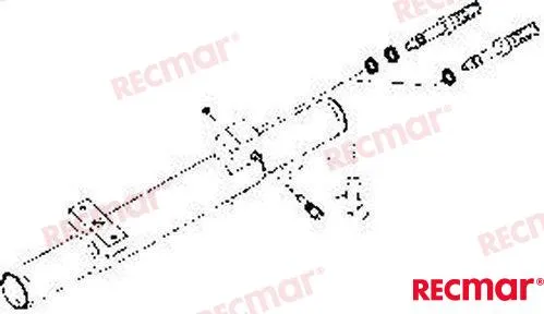 ELECTRIC FUEL PUMP KIT 496 MPI, 8.1 HORI