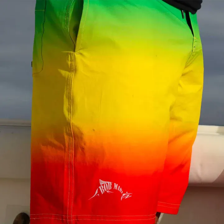 Board Short Rasta Flag