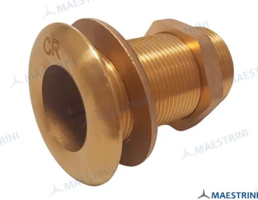 THROUGH HULL 1''1/4 BRASS CR 