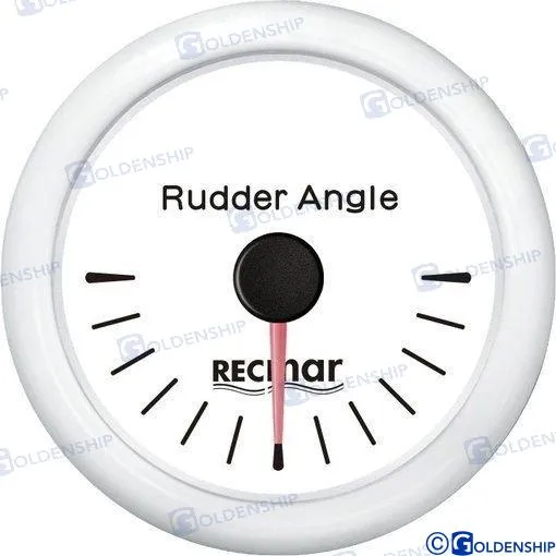 RUDDER ANGLE 0/190º R-L WHITE