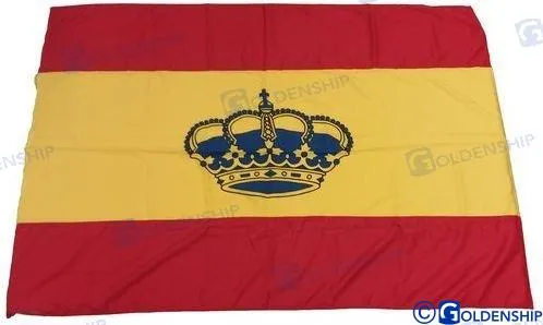 SPAIN FLAG WITH COAT OF ARMS 100*150