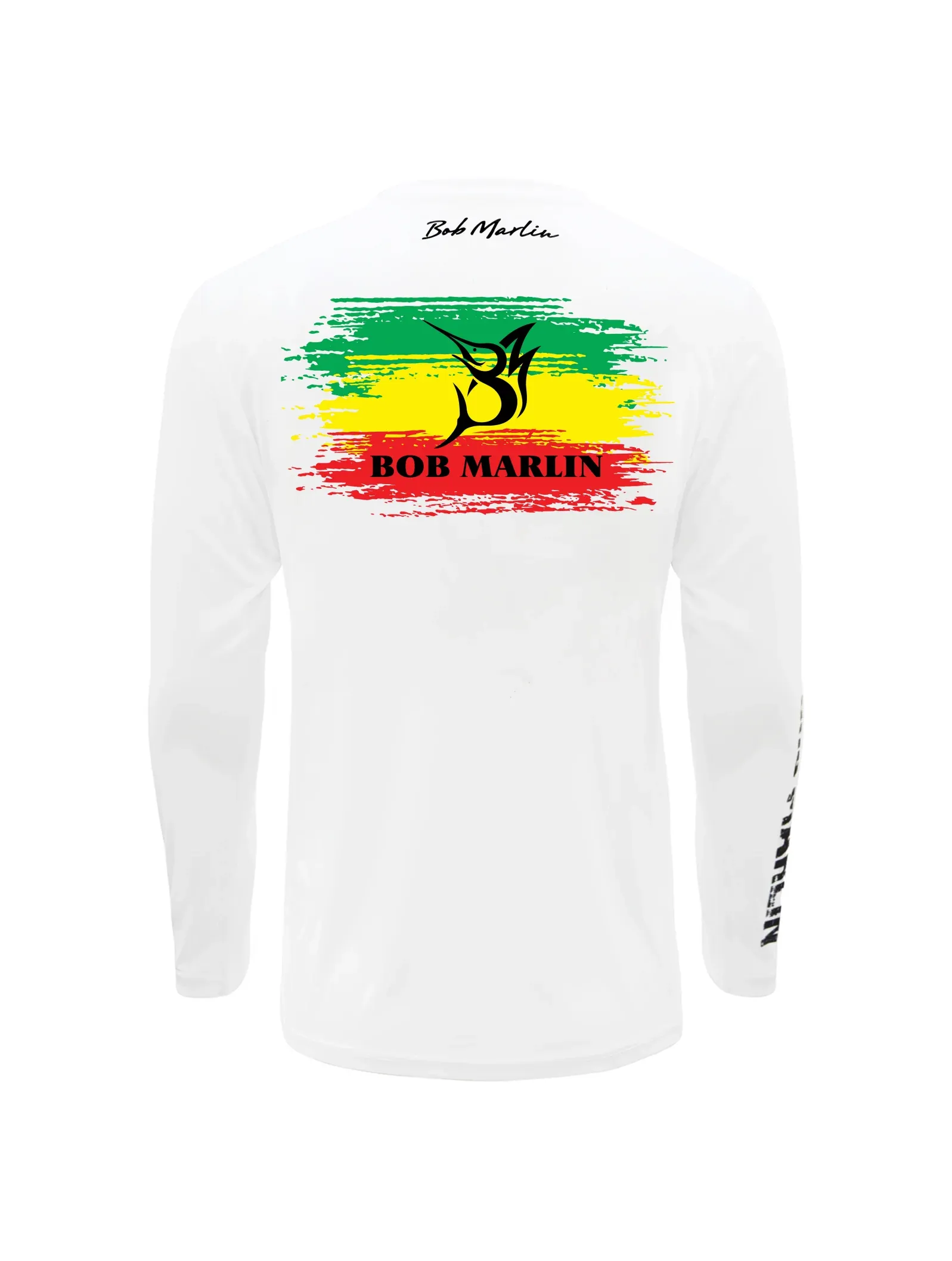 Performance Shirt Rasta Flag White