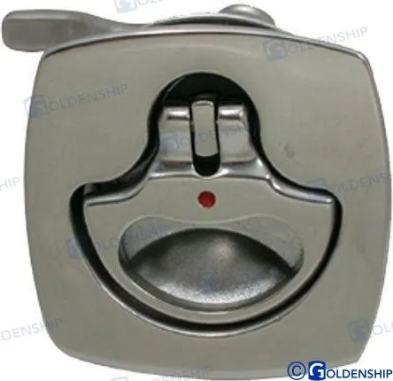 RING LATCH SQUARE W/LOCK