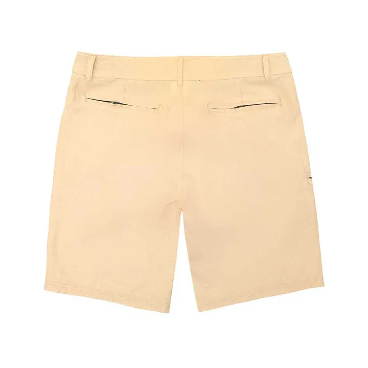 Recycled Fabric Hybrid Shorts Sand