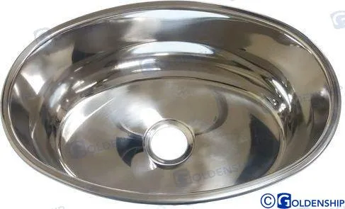 OVAL WASHBASIN W/SINK DRAIN - EXT. 265X3