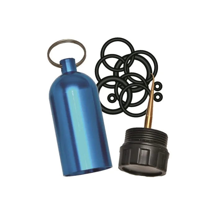 Innovative Scuba Tank O-Ring Dive Kit Keychain with Pick