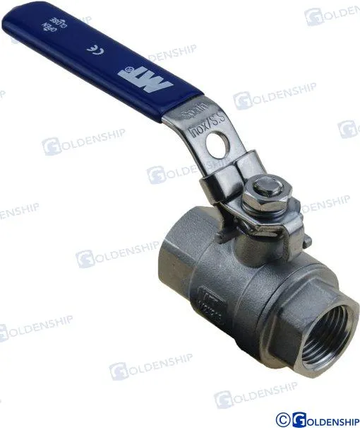 BALL VALVE 1/2" STAINLESS