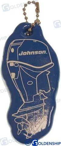 VINYL FLOATED KEY CHAIN (JOHNSON)