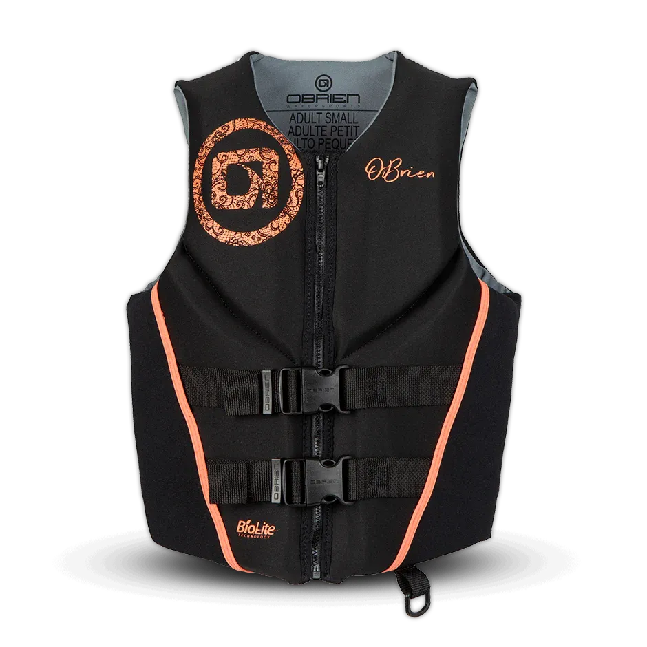 O'Brien Women's Traditional RS Life Jacket - Coral