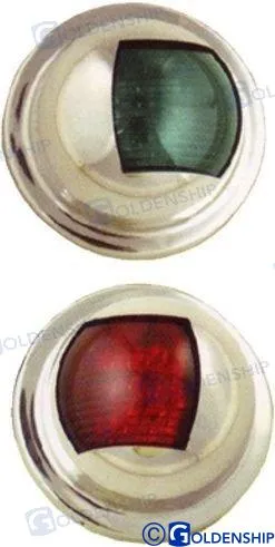 PAIR VERTICAL NAVIGATION LIGHTS 304 SS L