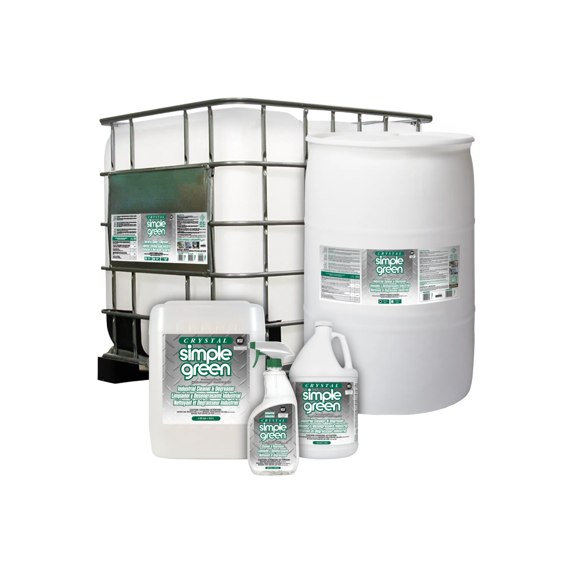 Crystal Simple Green® Industrial Cleaner & Degreaser