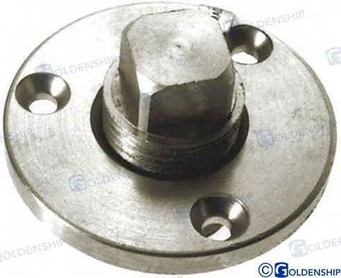 GARBOARD DRAIN PLUG AISI 316