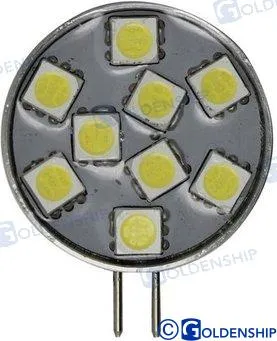 BULB G4 VERTICAL 9LED 1,8W 10/30V