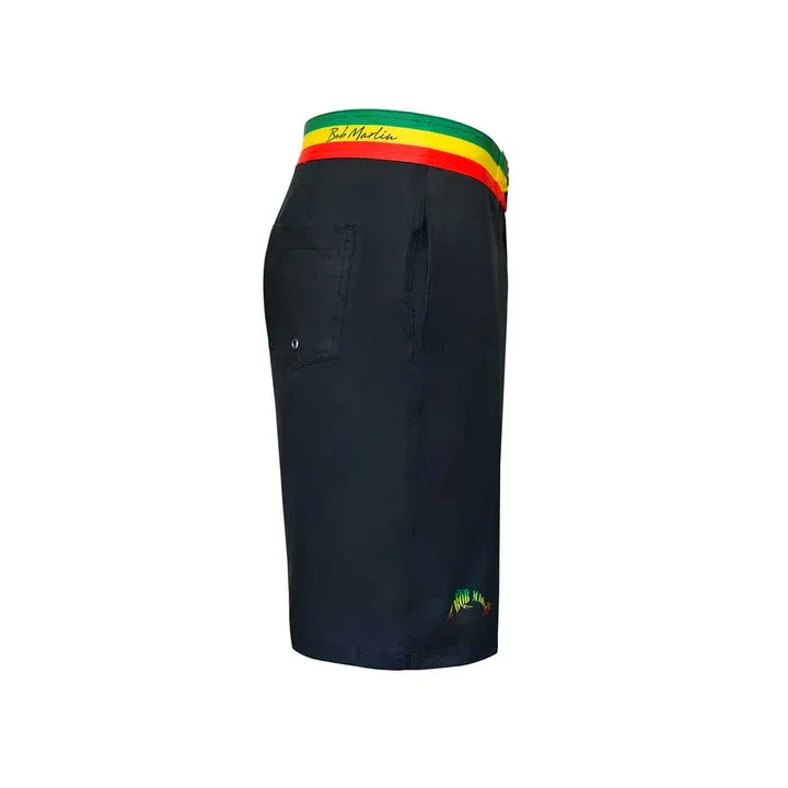 Board Short Black Rasta