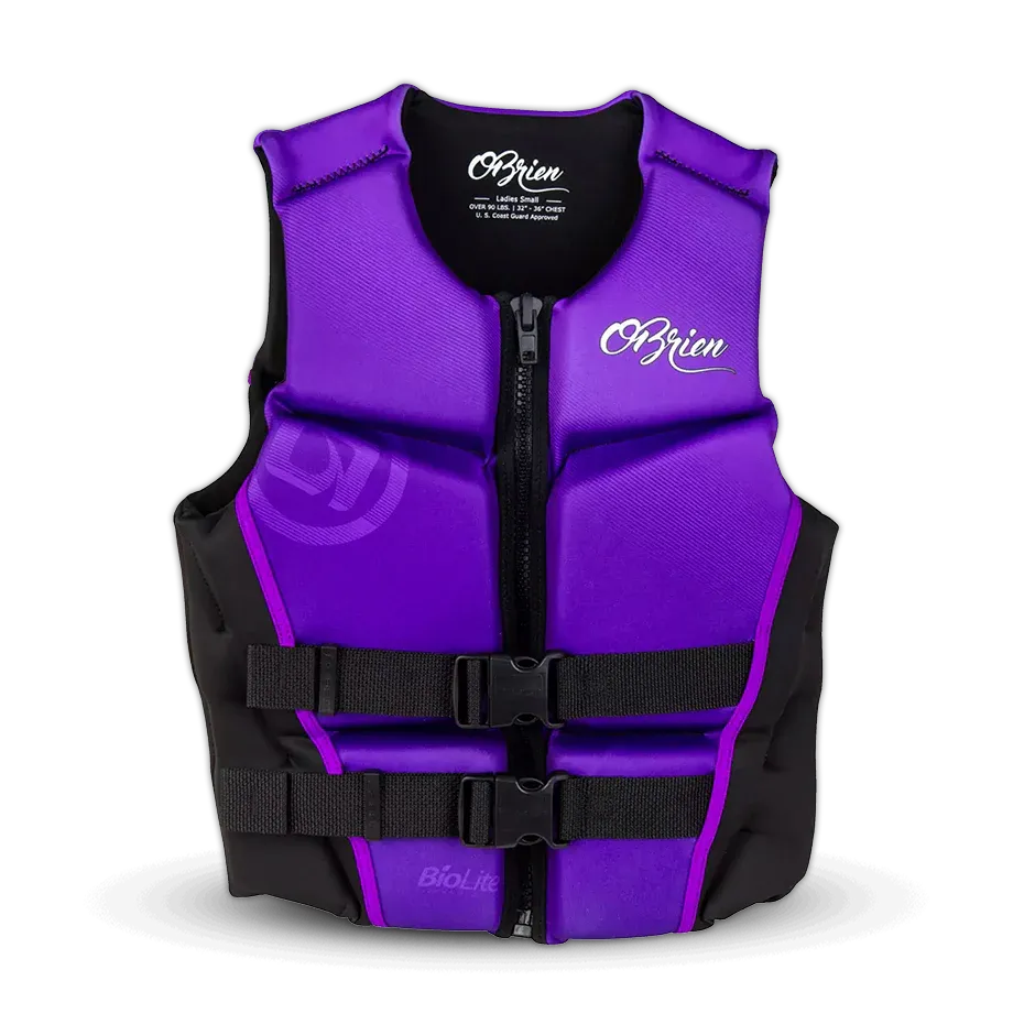 O'Brien Women's Flex V-Back LTD Life Jacket - Purple