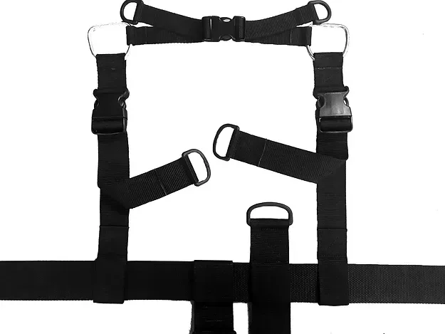 Orca Harness Parts Set (all pads and straps)