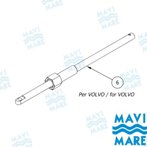 KIT LONG ROD END+EXAG.EXTENS.