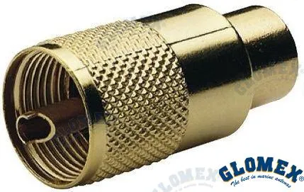 CONECTOR PL259 GOLD PARA RG213