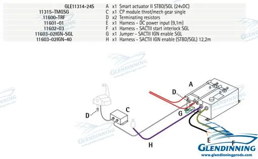 INBOARD SINGLE ENGINE 24V