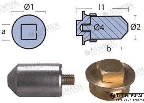 ROD FOR COOLER VOLVO W/TAP