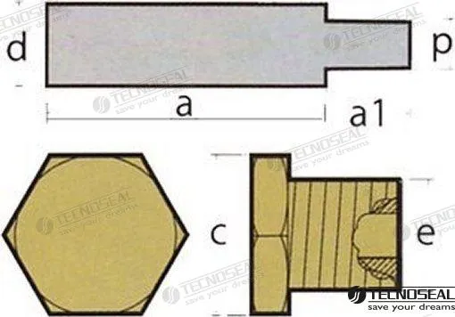 ANODE FORD W/TAP