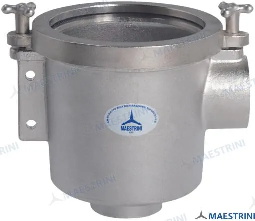 STAINLESS WATER FILTER 90º 1 1/4"