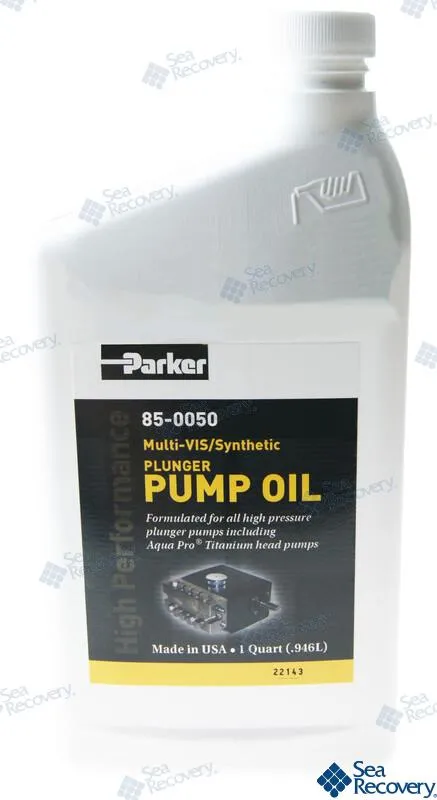 OIL, PLUNGER PUMP, PER 1 QUART