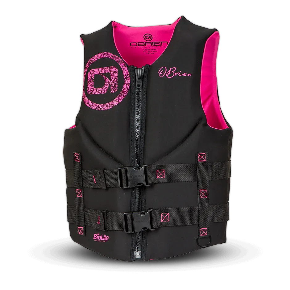 O'Brien Women's Traditional Life Jacket - Pink