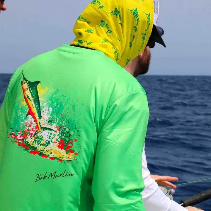 Performance Shirt Rasta Marlin Green