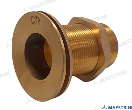 THROUGH HULL 1''1/2 BRASS CR 