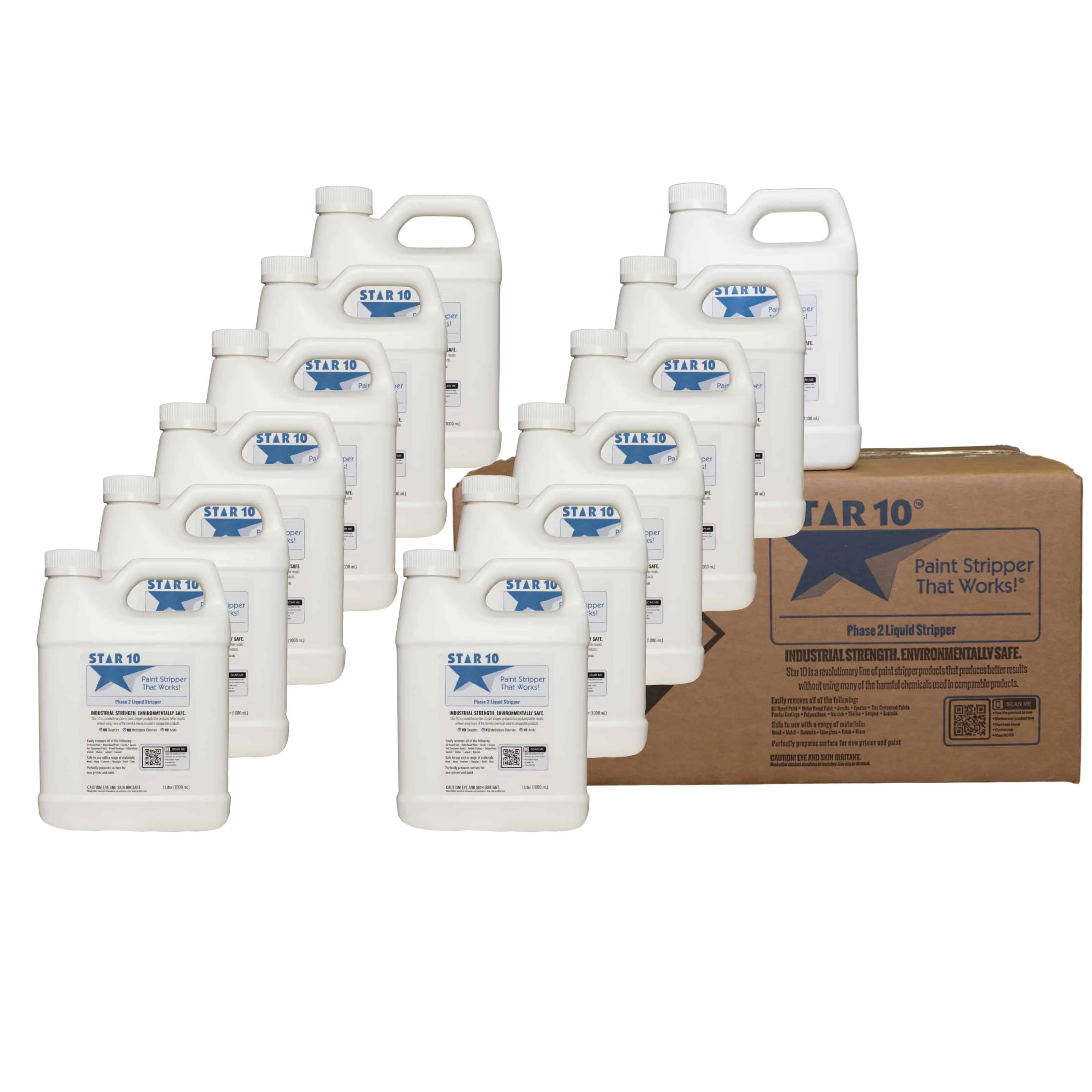 STAR 10 LIQUID PAINT STRIPPER | 12 X 1 QUART