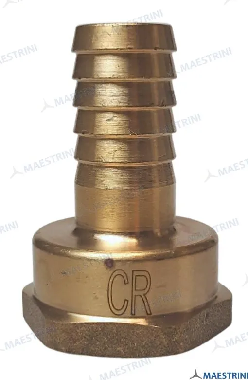 HOSE TAIL 1'' X 20 F. BRASS CR