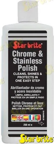 CHROME & STAINLESS POLISH 237 ML.