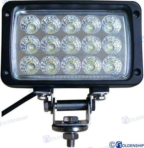 45W LED WORK LIGHT FLOOD BEAM 316SS BRAC