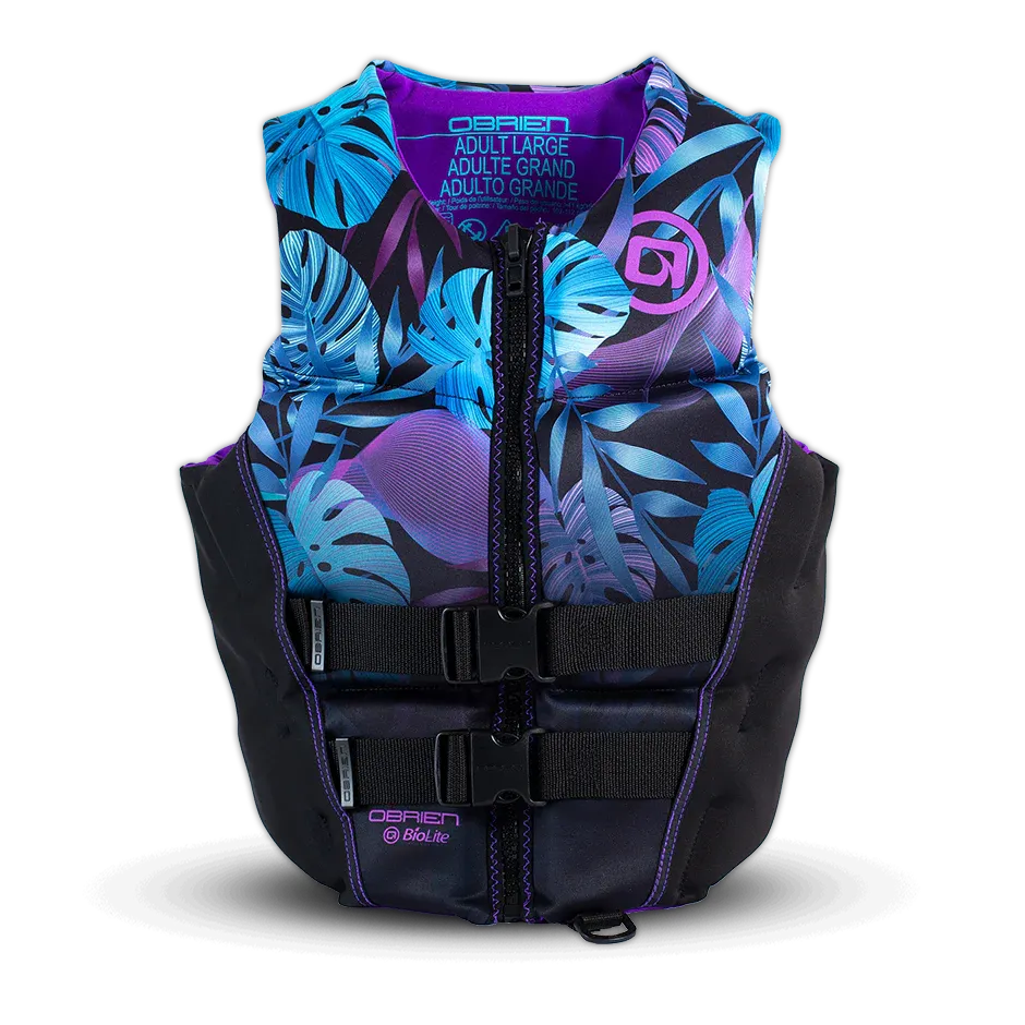 O'Brien Women's Flex V-Back Life Jacket - Purple