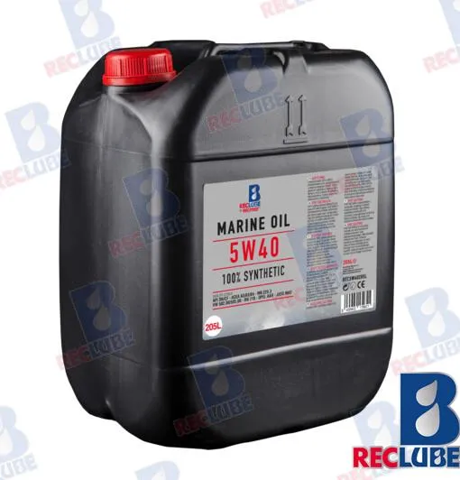 MARINE OIL 5W-40 100% SYNTETIC  205L