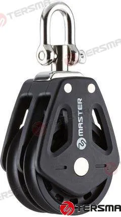 90MM DOUBLE/SWIVEL SHACKLE BLOCK