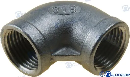 90º ELBOW BANDED  AISI 316   1/2