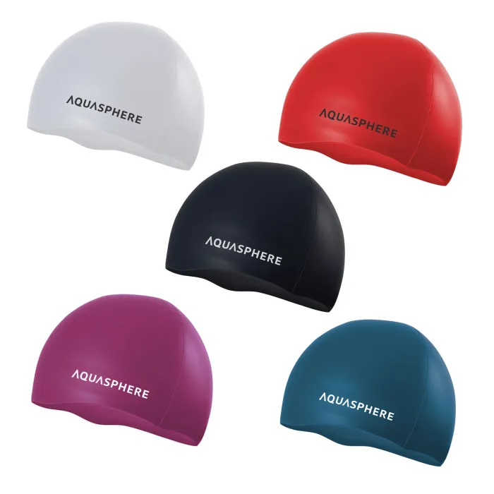 Aquasphere Plain Silicone Swimming Cap