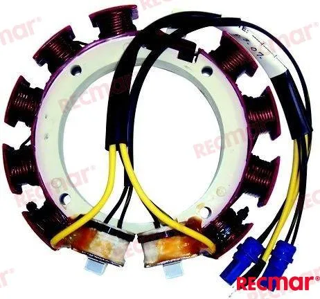 J&E STATOR - 6 CYL. (35 AMP)